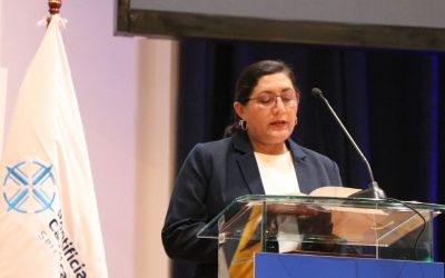 La PUCE presenta a su nueva vicerrectora, María de los Angeles Barrionuevo