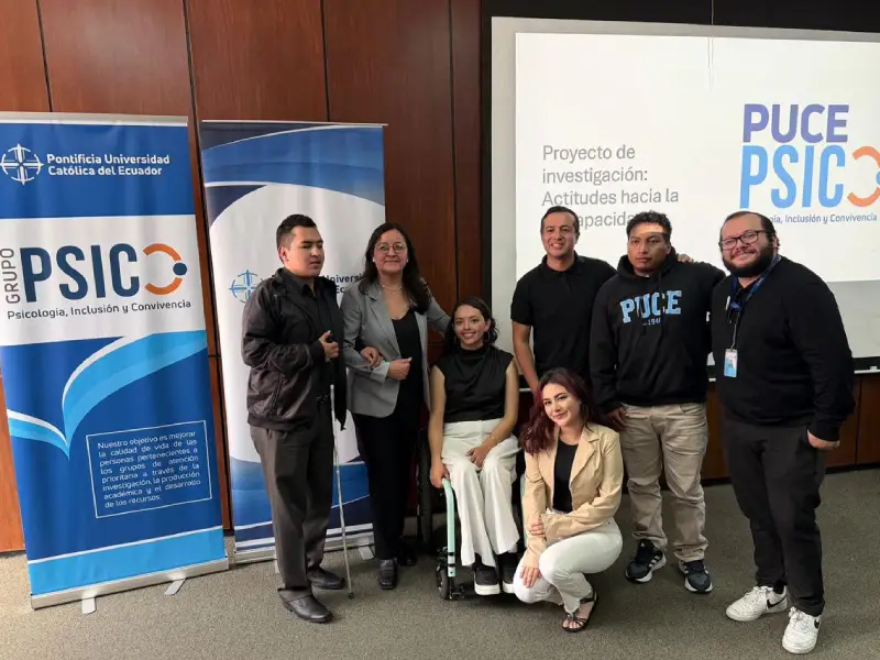 PUCE estudia cómo tratamos a personas con discapacidad