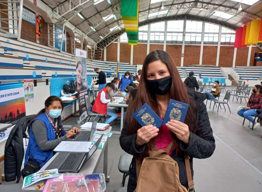 El Servicio Jesuita a Refugiados y el Consulado de la República Bolivariana de Venezuela entregaron pasaportes y prórrogas.