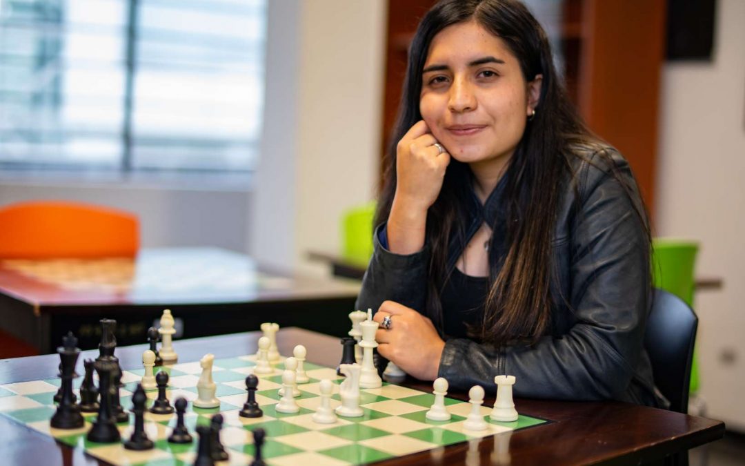 Anahí Ortiz, ajedrecista y estudiante de Medicina