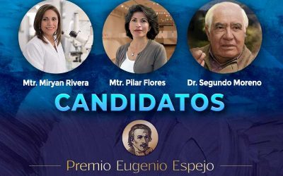 Docentes PUCE candidatos a Premio Eugenio Espejo