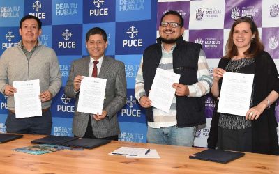 PUCE consolida relaciones con Casa de la Cultura