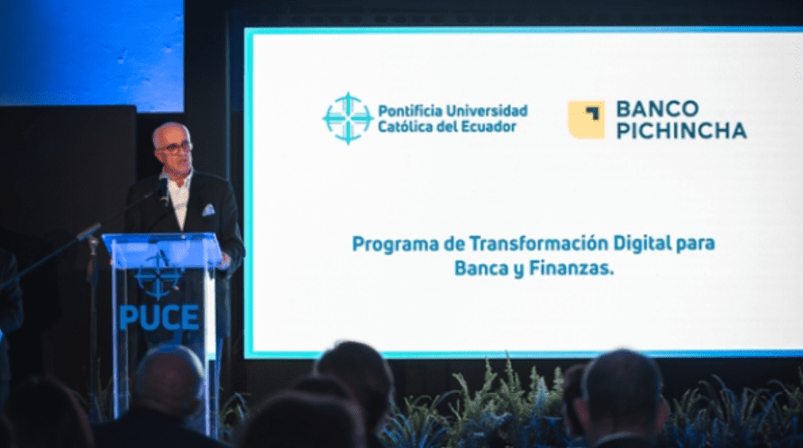 Radio Platinum: Barrera: Alianza académica entre la PUCE y el Banco Pichincha