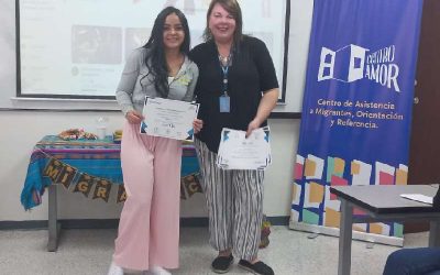 Personas en situación de movilidad se capacitan en inglés