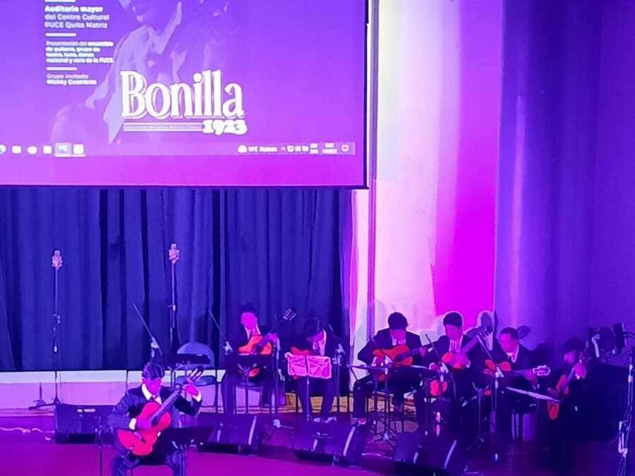PUCE disfrutó de un concierto en homenaje a Carlos Bonilla Chávez