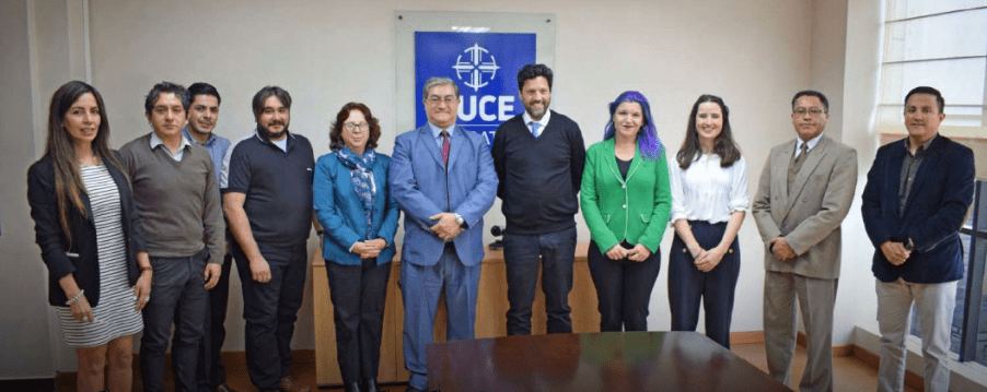 La Hora: Delegación del Consejo Británico visita la PUCESA