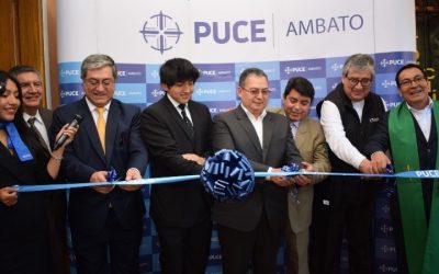 PUCE Ambato inauguró nuevas oficinas en Latacunga y Riobamba