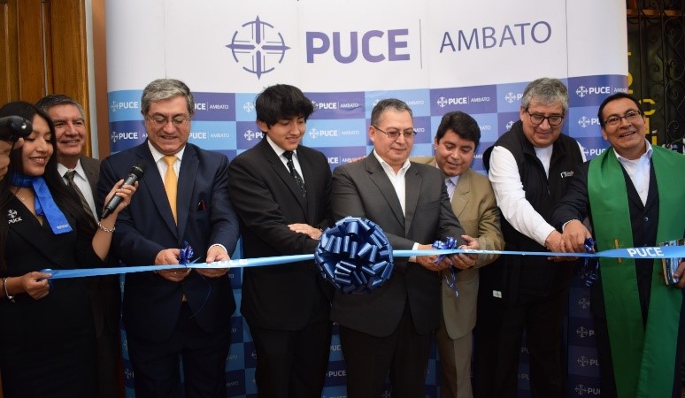 PUCE Ambato inauguró nuevas oficinas en Latacunga y Riobamba