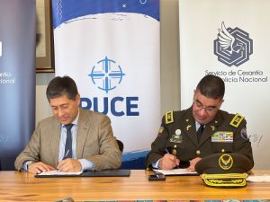Convenio PUCE y Policía Nacional