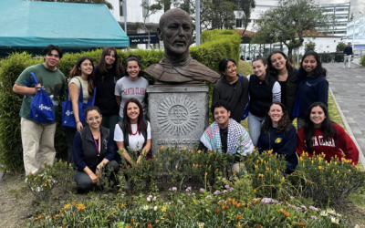 Estudiantes de la Universidad de Santa Clara visitaron la PUCE