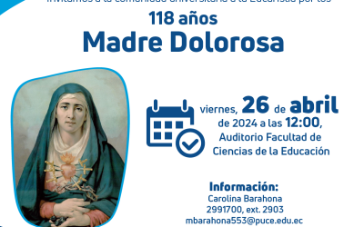 Eucaristía por los 118 años Madre Dolorosa