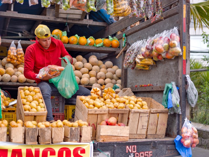 Trabajo informal en Ecuador