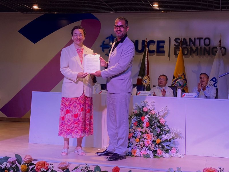 PUCE Santo Domingo celebró 29 años de excelencia educativa