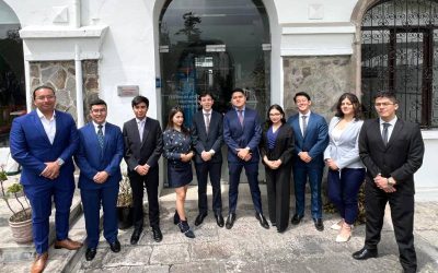La PUCE presente en el concurso nacional de arbitraje