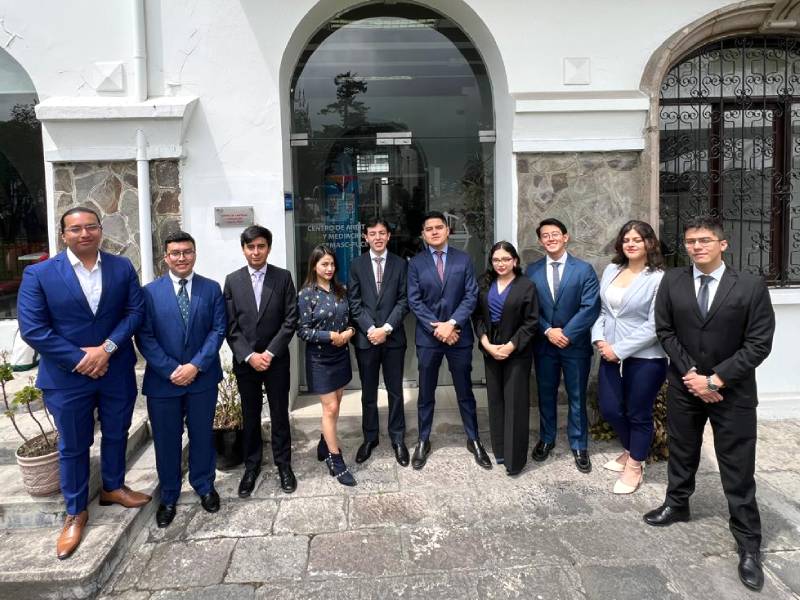 La PUCE presente en el concurso nacional de arbitraje