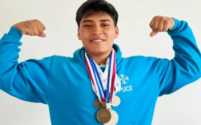 Stalin Coello: subcampeón mundial en levantamiento de potencia