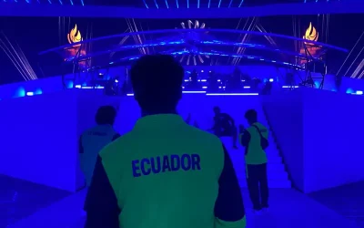 Martín Pazmiño: el taekwondo lo llevó a Alemania a representar a la PUCE