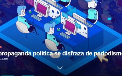 La barra espaciadora: La propaganda política se disfraza de periodismo