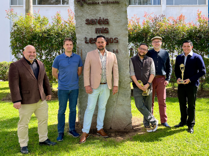 Cuatro obras de la PUCE fueron reconocidas en los Premios Municipales 2025 