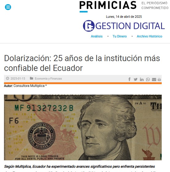Elecciones 2025: desafíos económicos que enfrenta Daniel Noboa 