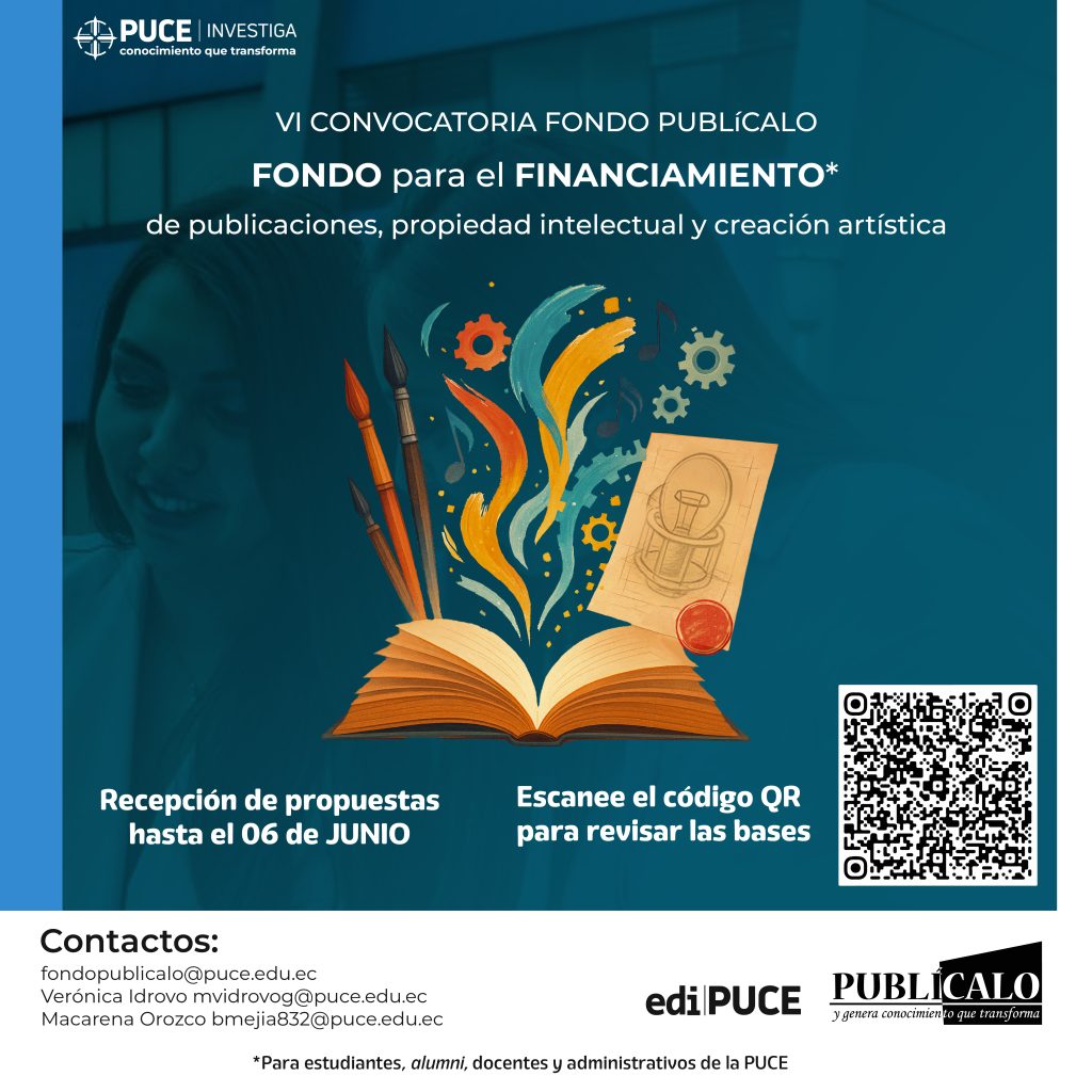 La convocatoria al fondo de financiamiento Publícalo está abierta hasta el 6 de junio de 2025.