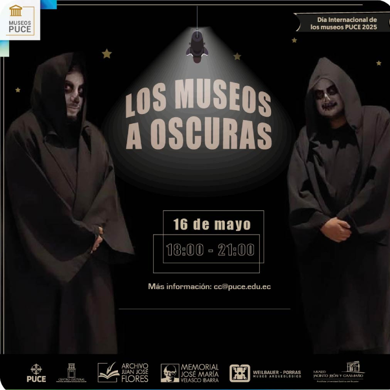 los museos a oscuras