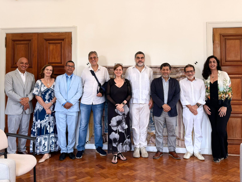 Visita del Rector de la PUCE a Brasil