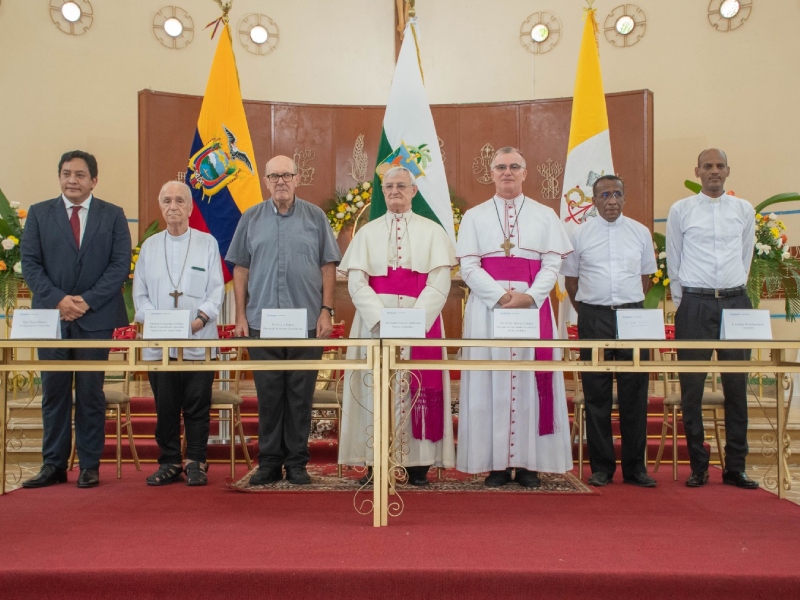 PUCE en Esmeraldas: homenaje a los 70 años de la Misión Comboniana
