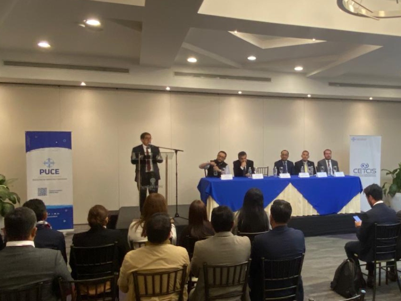 PUCE forma a jueces y fiscales contra crimen organizado