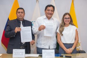 Federación Deportiva de Esmeraldas, convenio con PUCE