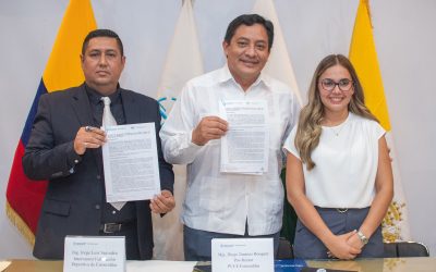 La PUCE en Esmeraldas firma convenio en beneficio de atletas locales