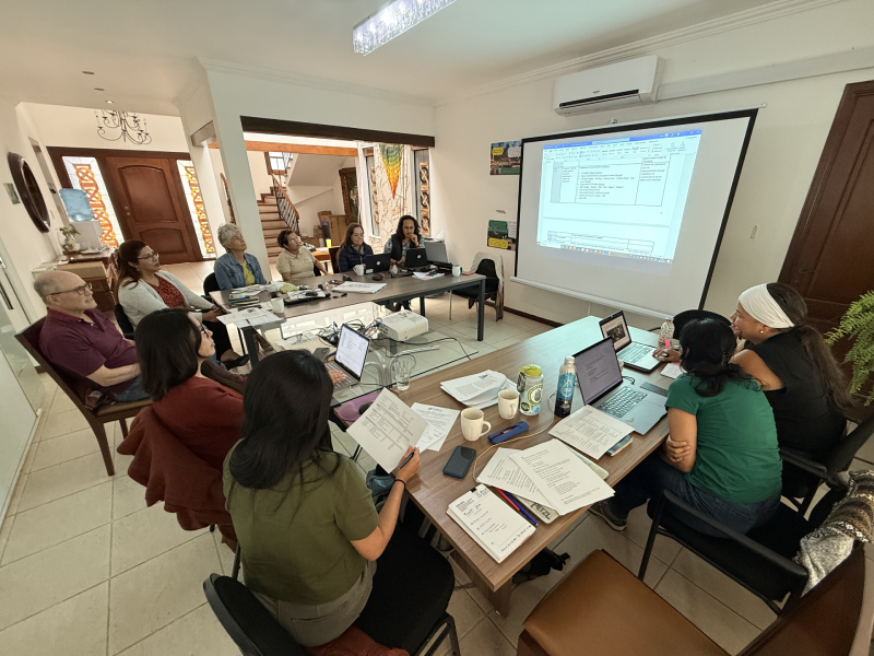 Taller realizado en la participación de más de 30 representantes de distintos países de América Latina.