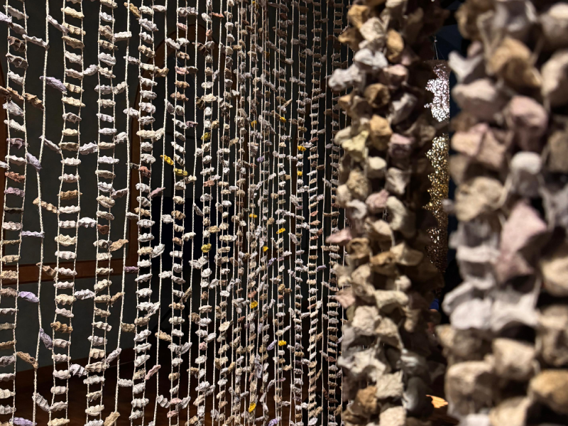 Archivo de un gesto tiene una dimensión de cinco metros por cinco. Pamela Suasti.