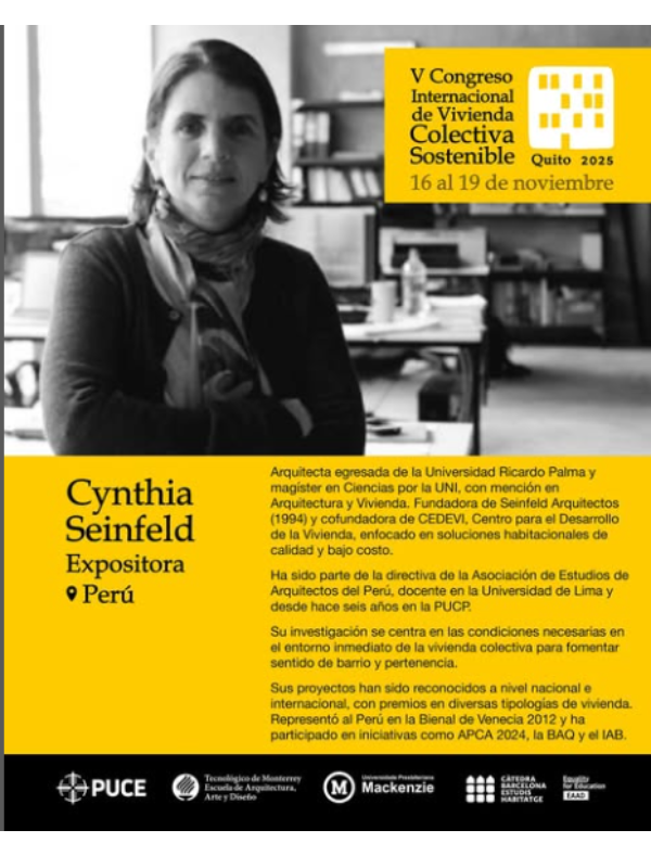 Ponentes del  V Congreso Internacional de Vivienda Colectiva Sostenible 