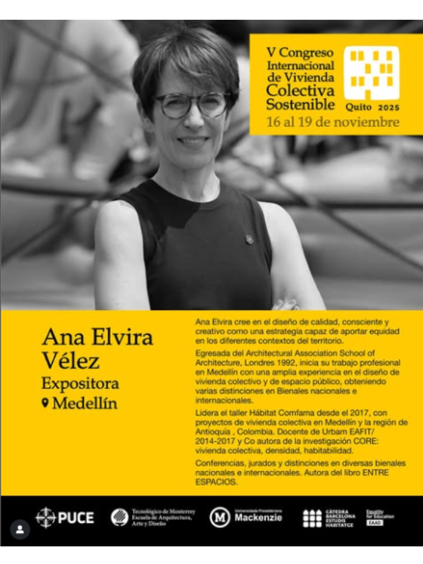 Ponentes del  V Congreso Internacional de Vivienda Colectiva Sostenible 